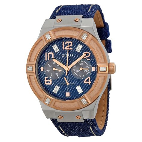 guess denim watch.